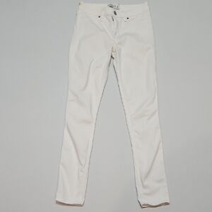 ​Abercrombie & Fitch White Mid Rise Jean Leggings - Size 25